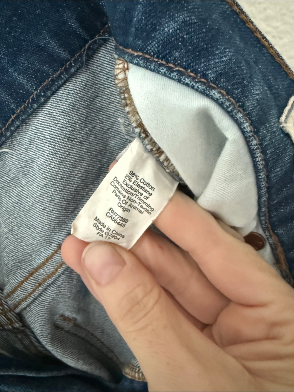 Madewell Wide Leg Crop Jeans in Bainbridge Wash - 26 - Like New - Picture 7 of 12